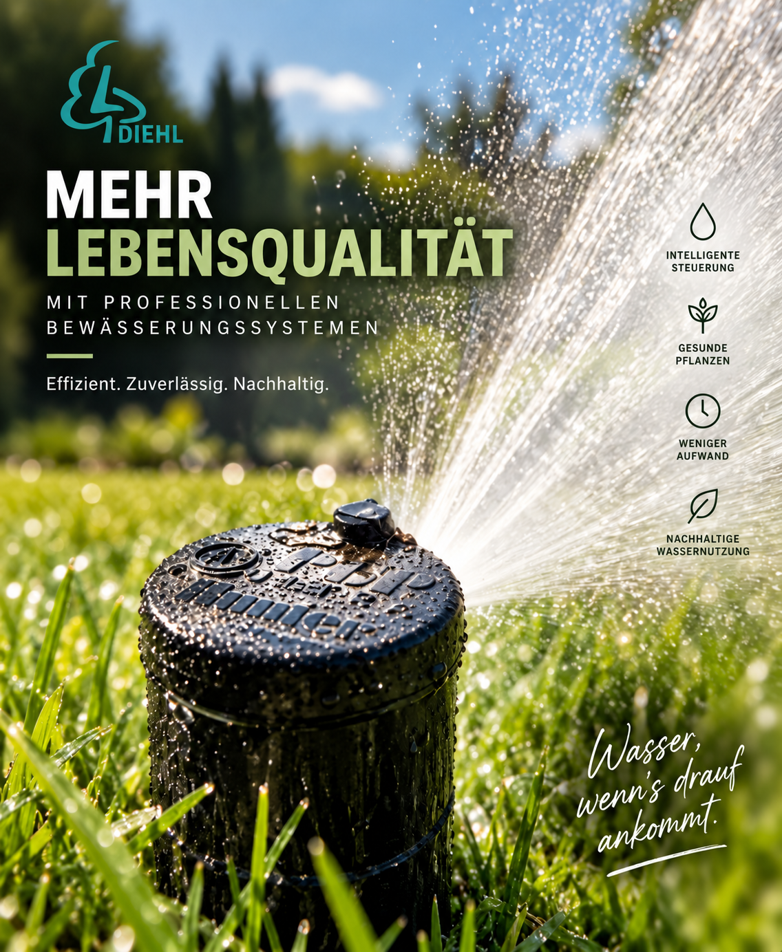 Rasensprenger Diehlgalabau